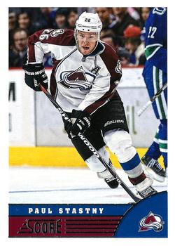 #112 Paul Stastny - Colorado Avalanche - 2013-14 Score Hockey