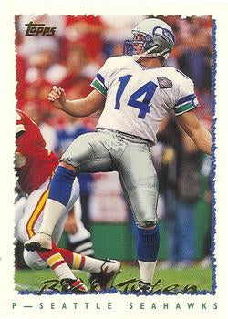 #112 Rick Tuten - Seattle Seahawks - 1995 Topps Football