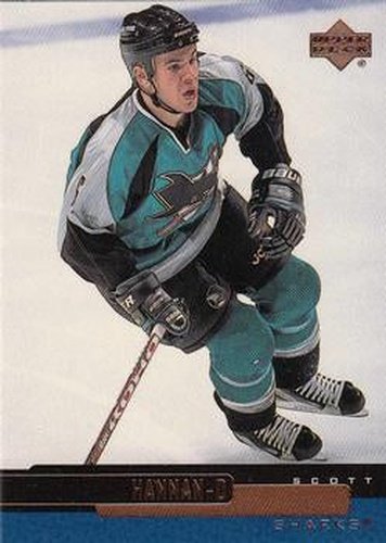 #112 Scott Hannan - San Jose Sharks - 1999-00 Upper Deck Hockey