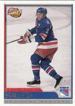 #112 Brian Leetch - New York Rangers - 2003-04 Pacific Complete Hockey