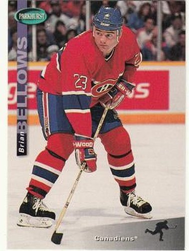 #112 Brian Bellows - Montreal Canadiens - 1994-95 Parkhurst Hockey