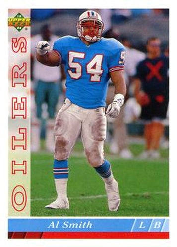 #112 Al Smith - Houston Oilers - 1993 Upper Deck Football