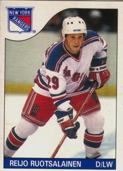 #112 Reijo Ruotsalainen - New York Rangers - 1985-86 O-Pee-Chee Hockey