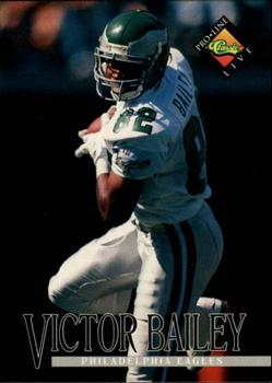 #112 Victor Bailey - Philadelphia Eagles - 1994 Pro Line Live Football