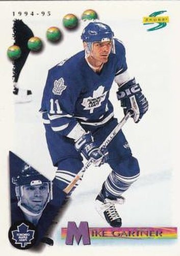 #112 Mike Gartner - Toronto Maple Leafs - 1994-95 Score Hockey