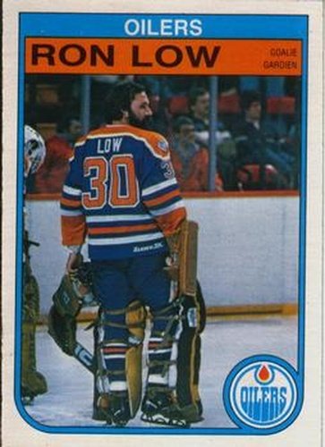 #112 Ron Low - Edmonton Oilers - 1982-83 O-Pee-Chee Hockey