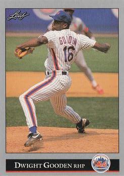 #112 Dwight Gooden - New York Mets - 1992 Leaf Baseball