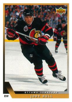 #112 Jody Hull - Ottawa Senators - 1993-94 Upper Deck Hockey