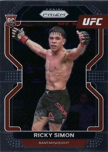 #112 Ricky Simon - 2022 Panini Prizm UFC MMA