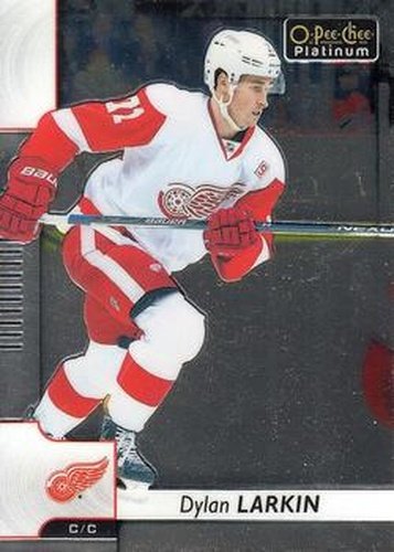 #112 Dylan Larkin - Detroit Red Wings - 2017-18 O-Pee-Chee Platinum Hockey