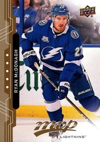 #112 Ryan McDonagh - Tampa Bay Lightning - 2018-19 Upper Deck MVP Hockey
