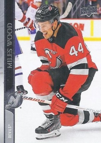 #112 Miles Wood - New Jersey Devils - 2020-21 Upper Deck Hockey