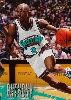#112 Greg Anthony - Vancouver Grizzlies - 1996-97 Fleer Basketball