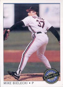 #112 Mike Bielecki - Cleveland Indians - 1993 O-Pee-Chee Premier Baseball