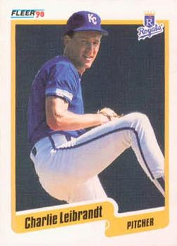 #112 Charlie Leibrandt - Kansas City Royals - 1990 Fleer USA Baseball