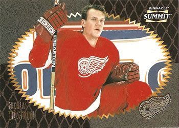 #112 Nicklas Lidstrom - Detroit Red Wings - 1996-97 Summit Hockey