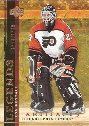 #112 Ron Hextall - Philadelphia Flyers - 2007-08 Upper Deck Artifacts Hockey
