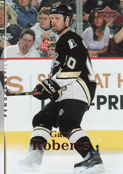 #112 Gary Roberts - Pittsburgh Penguins - 2007-08 Upper Deck Hockey