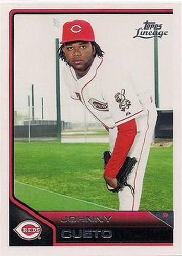 #112 Johnny Cueto - Cincinnati Reds - 2011 Topps Lineage Baseball