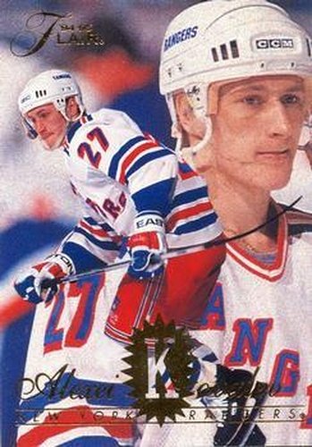 #112 Alexei Kovalev - New York Rangers - 1994-95 Flair Hockey