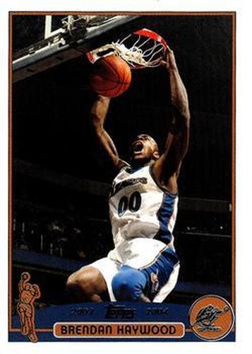 #112 Brendan Haywood - Washington Wizards - 2003-04 Topps Basketball