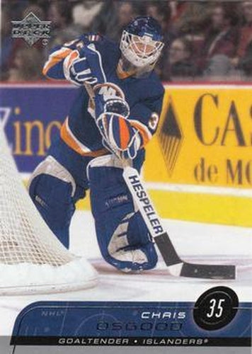 #112 Chris Osgood - New York Islanders - 2002-03 Upper Deck Hockey