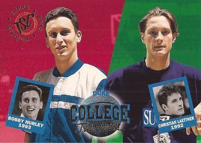 #112 Christian Laettner / Bobby Hurley - Minnesota Timberwolves / Sacramento Kings - 1994-95 Stadium Club Basketball