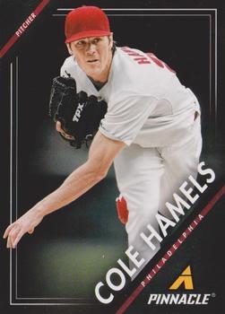 #112 Cole Hamels - Philadelphia Phillies - 2013 Pinnacle Baseball