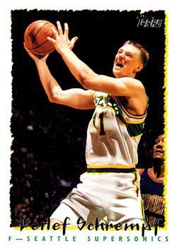 #112 Detlef Schrempf - Seattle SuperSonics - 1994-95 Topps Basketball