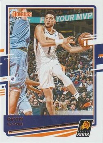 #112 Devin Booker - Phoenix Suns - 2020-21 Donruss Basketball