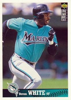#112 Devon White - Florida Marlins - 1997 Collector's Choice Baseball