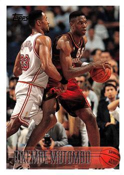 #112 Dikembe Mutombo - Atlanta Hawks - 1996-97 Topps Basketball