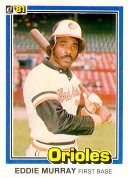 #112 Eddie Murray - Baltimore Orioles - 1981 Donruss Baseball
