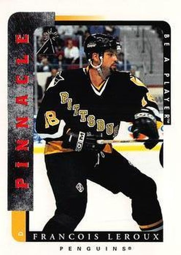#112 Francois Leroux - Pittsburgh Penguins - 1996-97 Pinnacle Be a Player Hockey