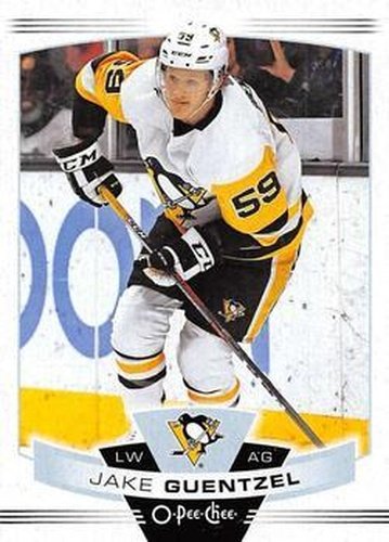 #112 Jake Guentzel - Pittsburgh Penguins - 2019-20 O-Pee-Chee Hockey