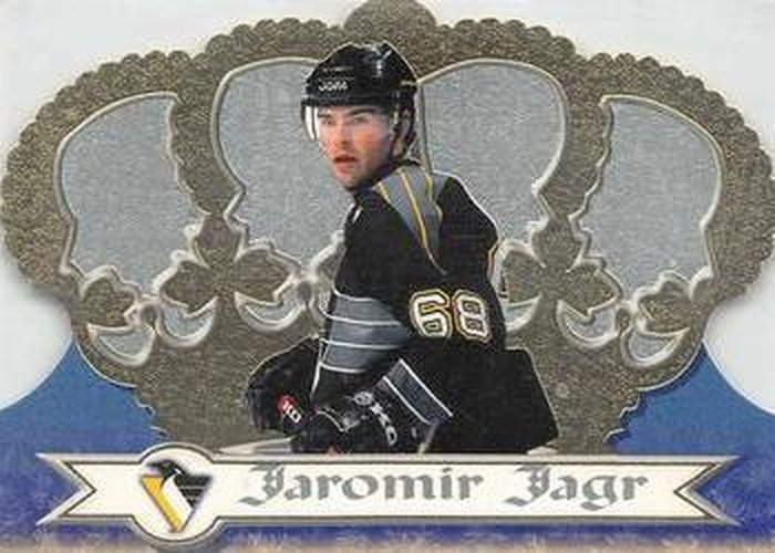 #112 Jaromir Jagr - Pittsburgh Penguins - 1999-00 Pacific Crown Royale Hockey