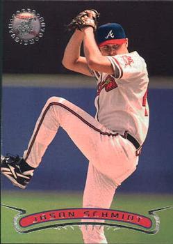 #112 Jason Schmidt - Atlanta Braves - 1996 Stadium Club Baseball