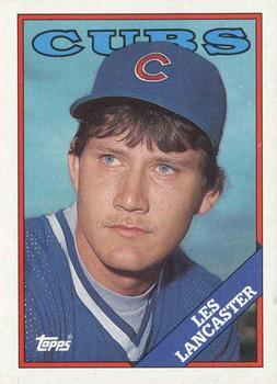 #112 Les Lancaster - Chicago Cubs - 1988 Topps Baseball