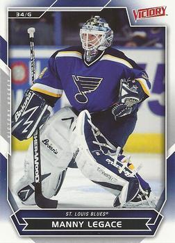 #112 Manny Legace - St. Louis Blues - 2007-08 Upper Deck Victory Hockey