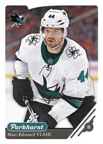 #112 Marc-Edouard Vlasic - San Jose Sharks - 2018-19 Parkhurst Hockey