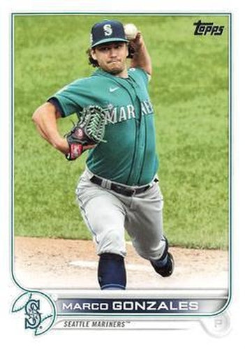 #112 Marco Gonzales - Seattle Mariners - 2022 Topps Baseball