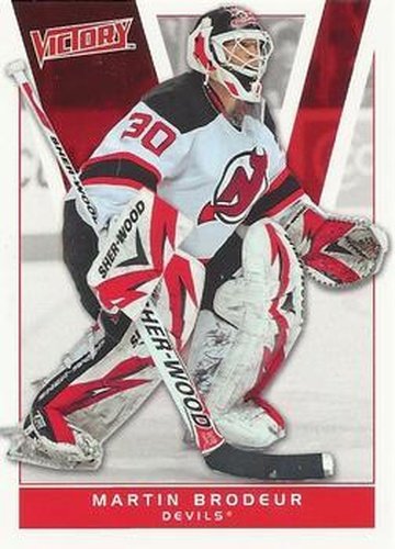 #112 Martin Brodeur - New Jersey Devils - 2010-11 Upper Deck Victory Hockey