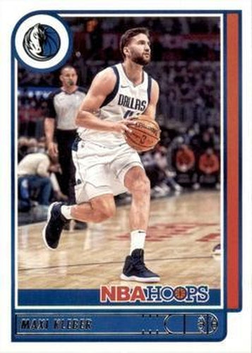 #112 Maxi Kleber - Dallas Mavericks - 2021-22 Hoops Basketball