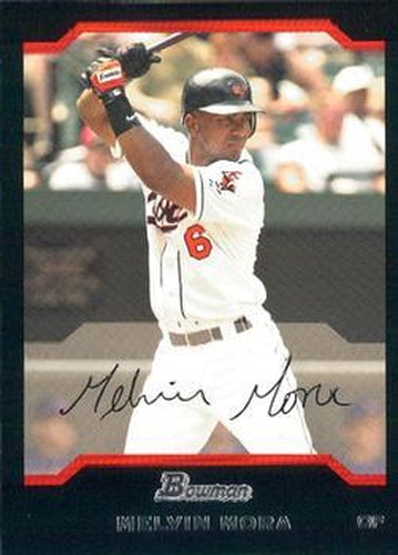 #112 Melvin Mora - Baltimore Orioles - 2004 Bowman Baseball