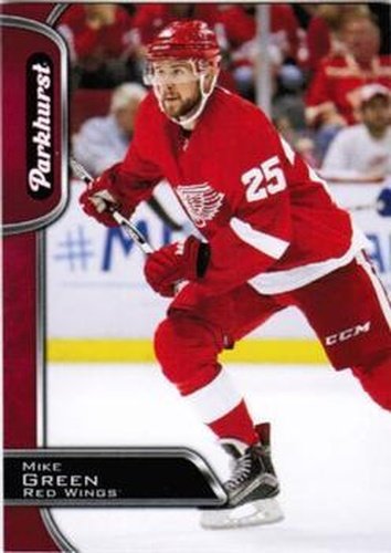 #112 Mike Green - Detroit Red Wings - 2016-17 Parkhurst - Red Hockey