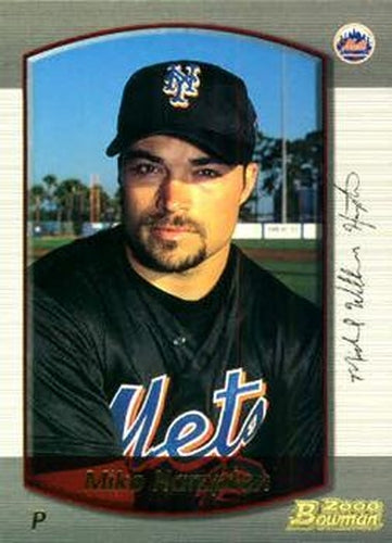 #112 Mike Hampton - New York Mets - 2000 Bowman Baseball