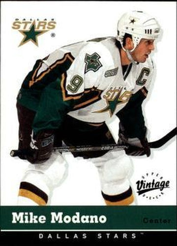 #112 Mike Modano - Dallas Stars - 2000-01 Upper Deck Vintage Hockey