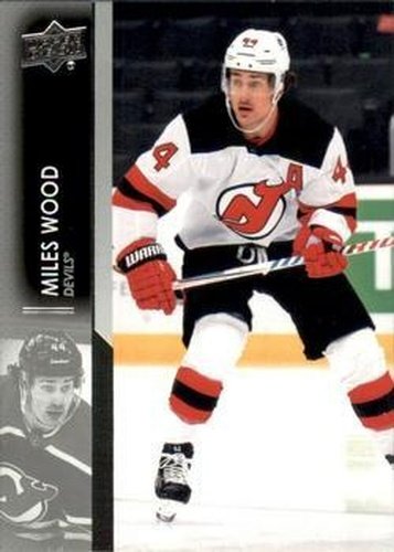 #112 Miles Wood - New Jersey Devils - 2021-22 Upper Deck Hockey