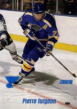 #112 Pierre Turgeon - St. Louis Blues - 1999-00 Stadium Club Hockey