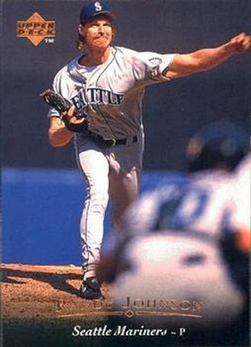 #112 Randy Johnson - Seattle Mariners - 1995 Upper Deck Baseball